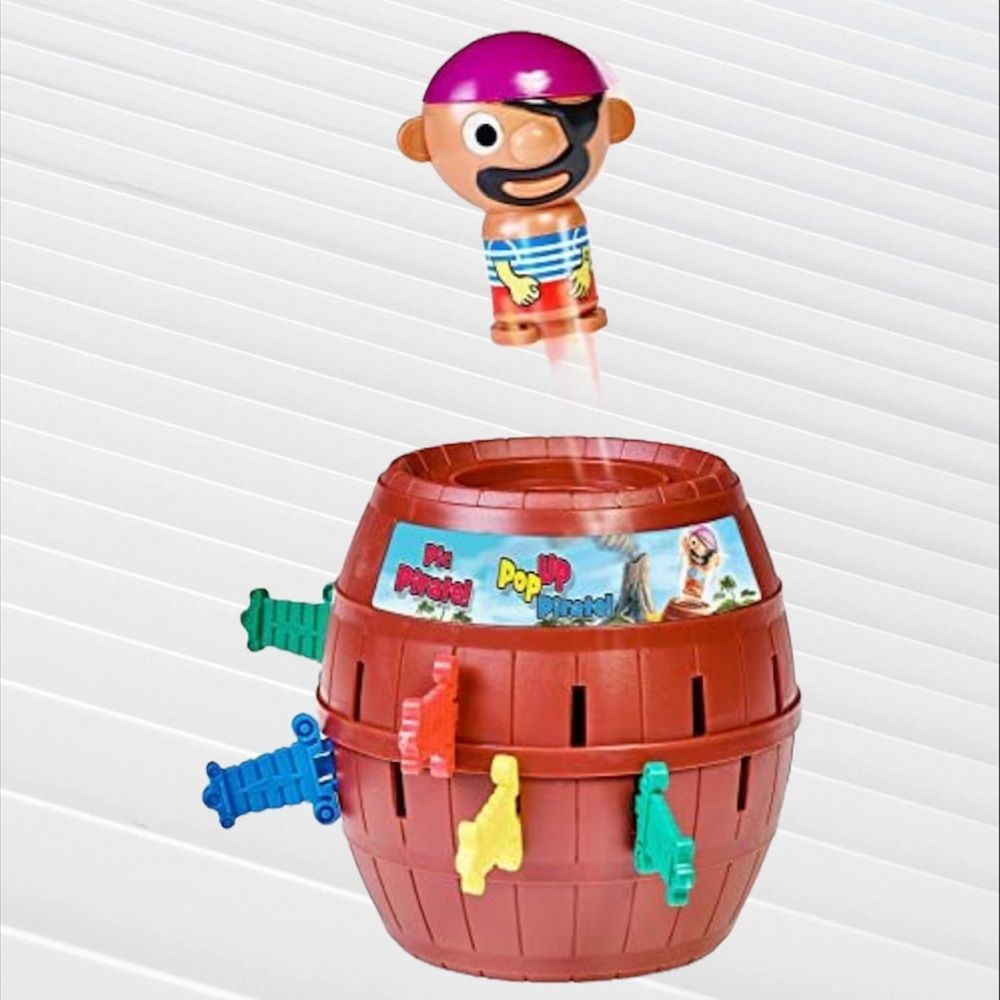 TOMY Pop Up Pirate Game - Plenty of Swashbucklin' Fun Game Night